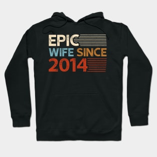 Epic Wife Since 2014 Hoodie